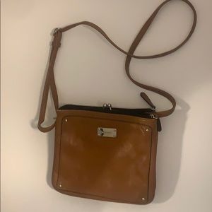 Nine West - cognac cross body bag